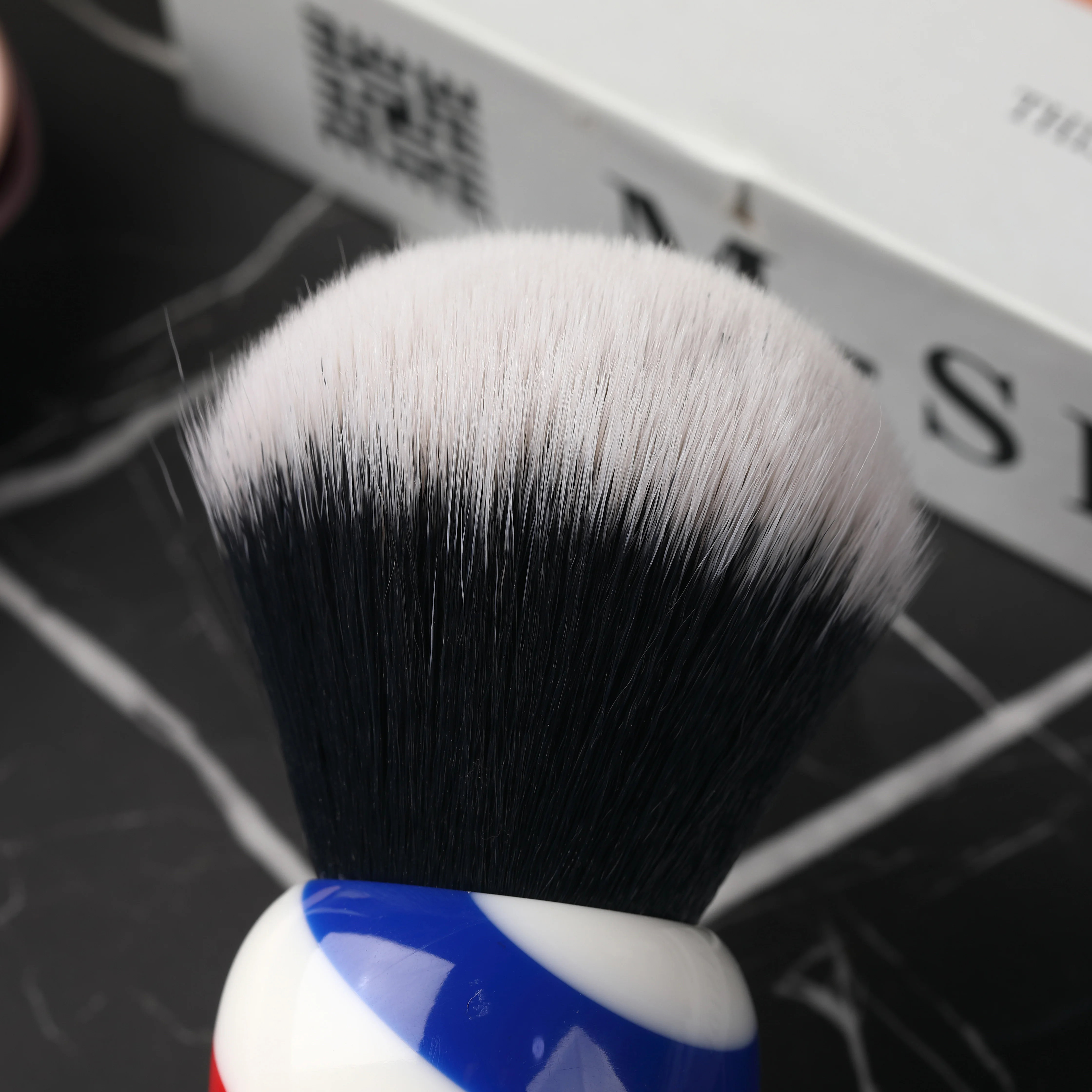 Brochas de afeitar Yaqi Monster Barber Pole Color 30MM