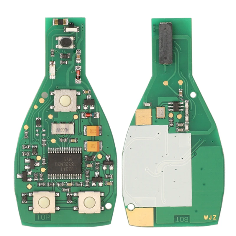 1 Uds. Llave de coche inteligente remota sin logotipo 2/3/4 botones 433MHz estilo BGA para MB Mercedes BENZ C E S compatible con NEC Original BGA F