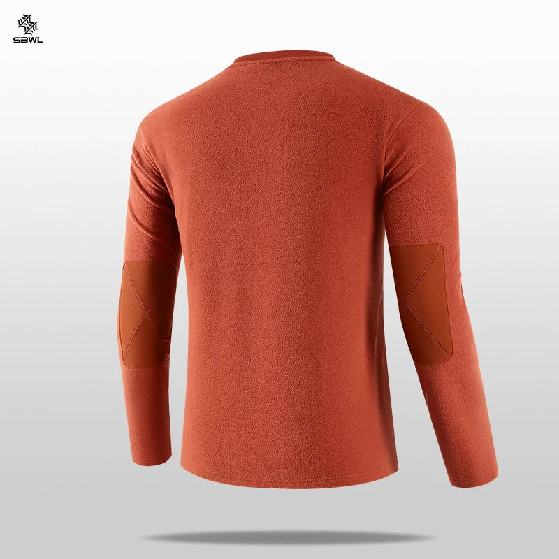 SBWL-Camiseta de secado rápido para correr para hombre, camiseta deportiva para Fitness, gimnasio, culturismo, entrenamiento, camiseta de manga larga, camiseta de compresión