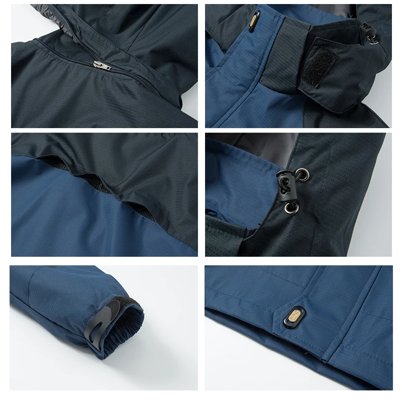 Chaqueta Impermeable Ligera para Hombre, Cortavientos 5000mm, Forrada, Informal, para Primavera, Otoño, Pesca, Senderismo, Actividades al Aire Libre
