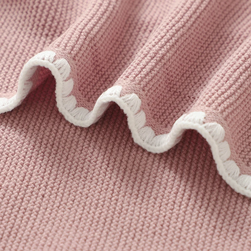 Mantas de recepción sólidas para bebé para niña y niño, 90x70cm, tejido para recién nacido, sábanas de cama para siesta de cuna de doble uso, celular para niños