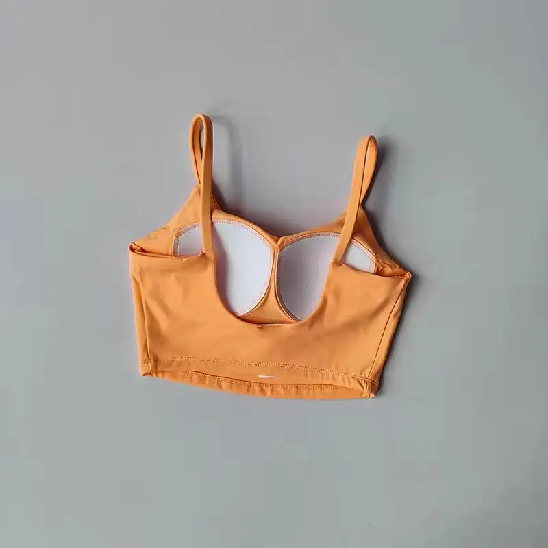 Sujetador deportivo para mujer, push up, acolchado fijo, camisetas push-up, chaleco de fitness, correr, sujetador de gimnasio, yoga, ropa interior deportiva transpirable