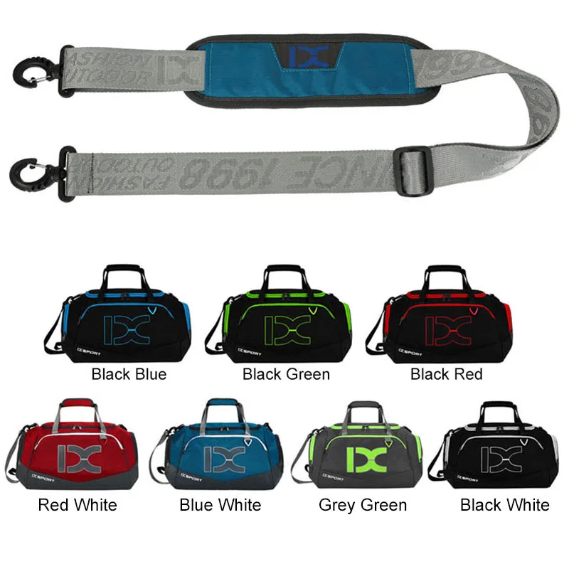 IX 40L bolsa de gimnasio grande Fitness entrenamiento seco húmedo hombres Yoga para zapatos bolsos de hombro de viaje multifunción bolsa de natación para hacer ejercicio