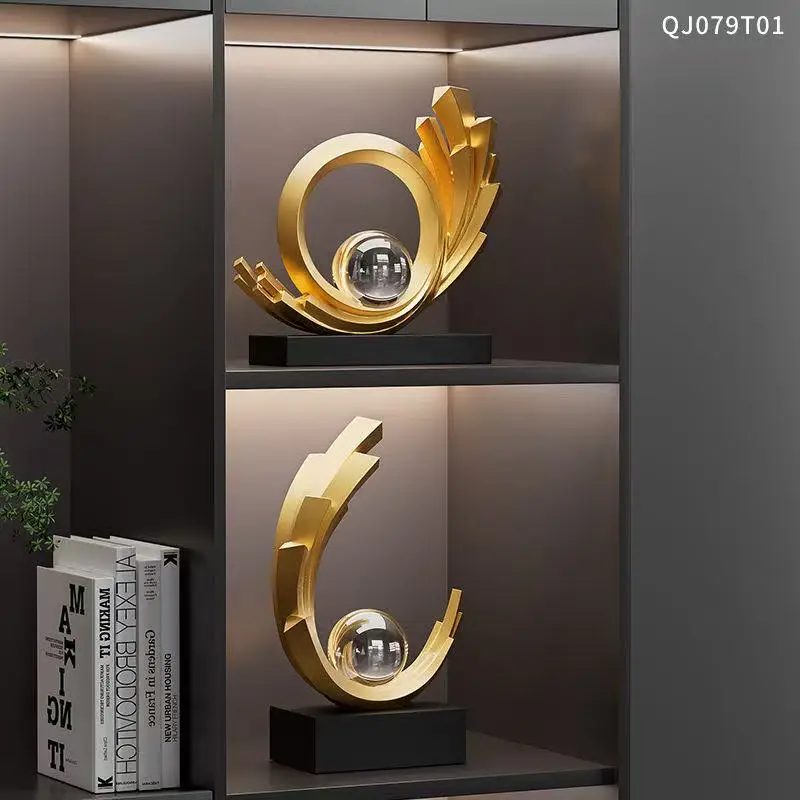 1 figura coleccionable, un adorno de lujo ligero que simboliza la prosperidad y la buena fortuna, adecuado para decorar la sala de estar, la entrada, el mueble del vino y el mueble del televisor, un regalo para inauguración de casa o apertura de negocio.