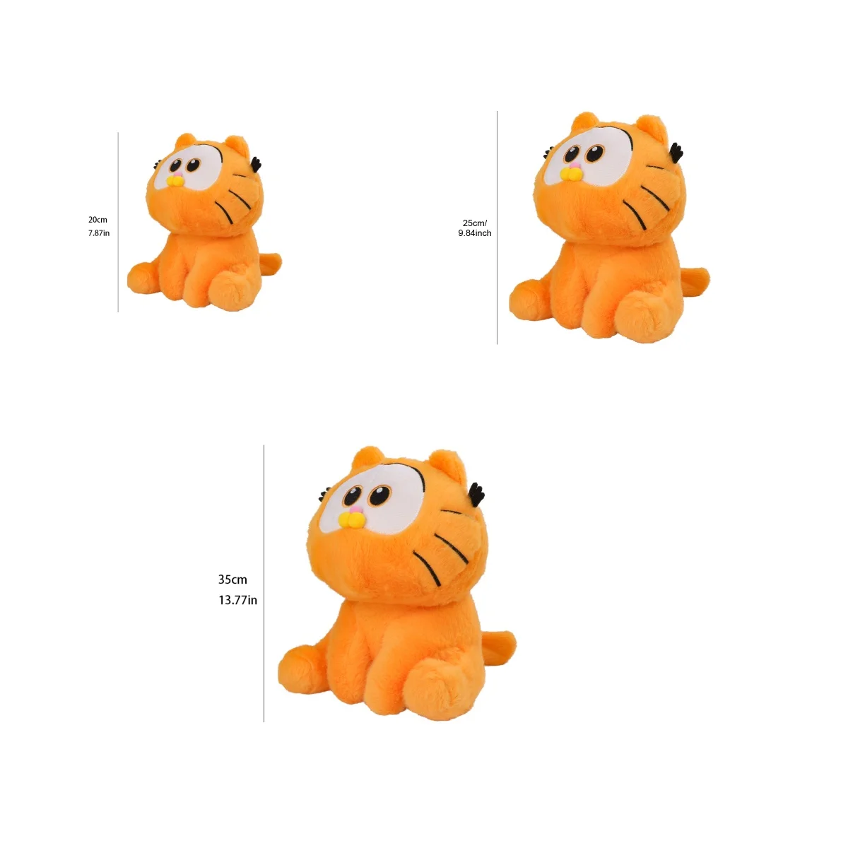 Juguetes de Peluche de Garfield, Animales de Peluche Kawaii, Muñecos de Peluche de Gato de Dibujos Animados, Regalos de Juguete para Navidad