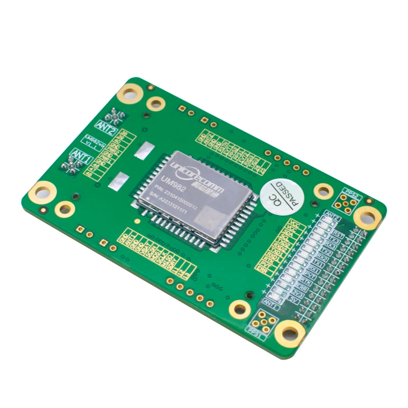 Tablero receptor de antena UM982 EVB RTK, posicionamiento de alta precisión, GNSS, GPS, BD, Galileo, Glonass