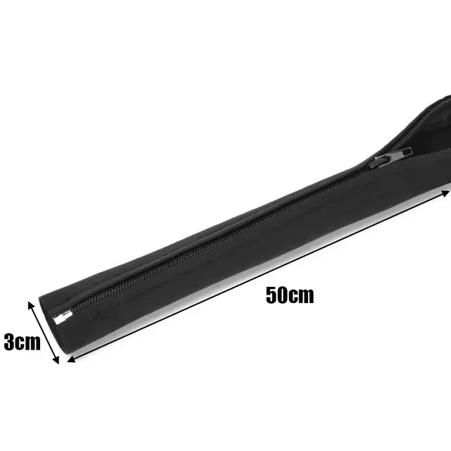 Funda Universal para gestión de cables, organizador de cables con cremallera, funda Flexible para cables, cubierta envolvente, enrollador de cables para el hogar y la Oficina