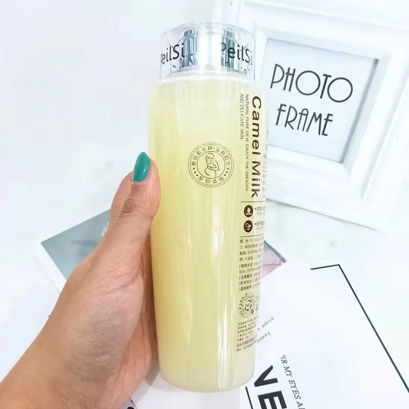 400ml leche de camello molécula tóner colágeno reparación hidratante cara suaviza arrugas tóner Control de aceite belleza piel cara