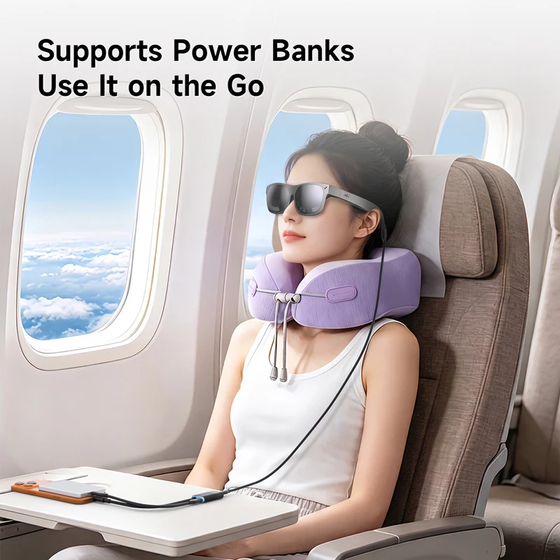 Adaptador de Carga USB-C a Gafas AR Hagibis, Convertidor de Carga y Reproducción, HUB USB C PD de 100W para Switch 1/2, Rokid/Xreal/RayNeo Air