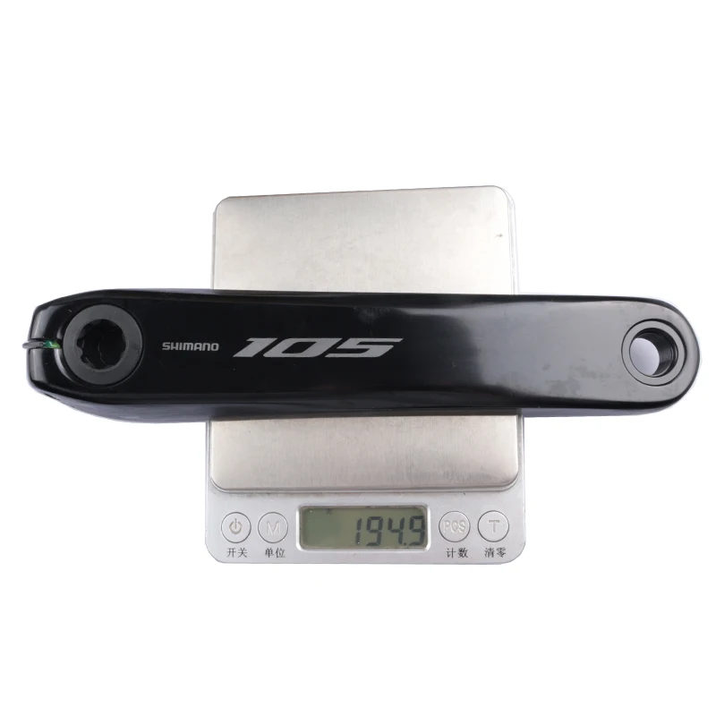 Platos y bielas Shimano 105 R7100 2x12 velocidades 50-34T 12s 165mm/170mm/172,5mm/175mm para bicicleta de carretera Hollowtech II