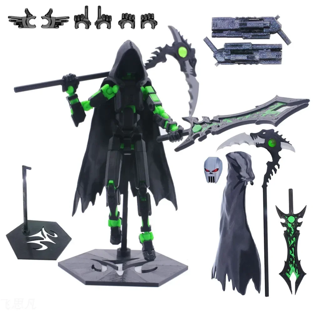 Nuevo Death/Swordsman/Wukong Titan 13 figuras de acción multiarticulado móvil Lucky 13 figura de acción Nova 13 figura de acción simulada