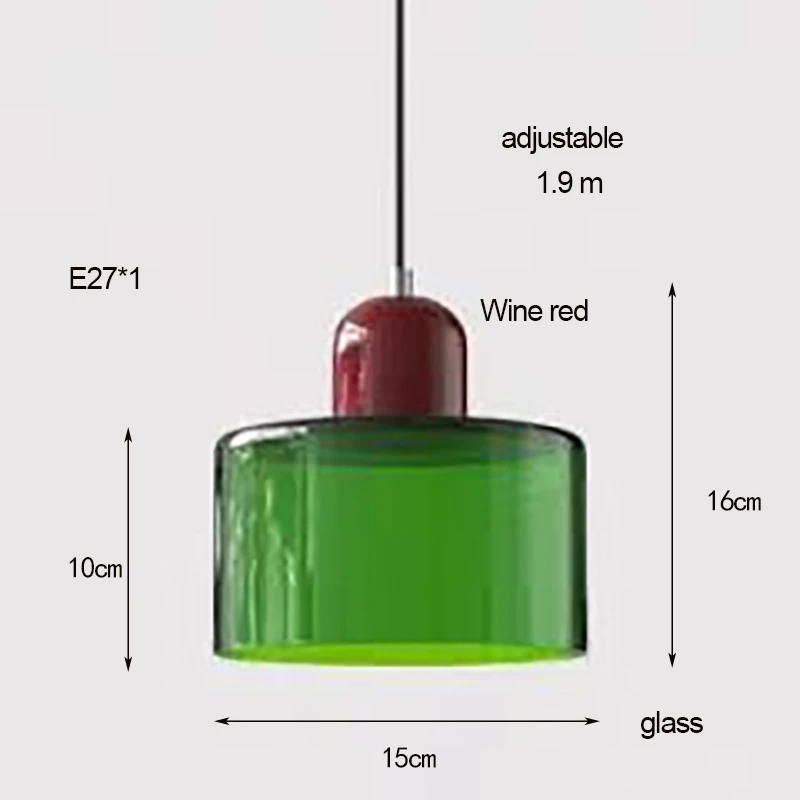 Candelabro de cristal nórdico moderno para dormitorio, lámpara pequeña de línea larga para restaurante, Bar, iluminación Simple, lámpara de ambiente E27