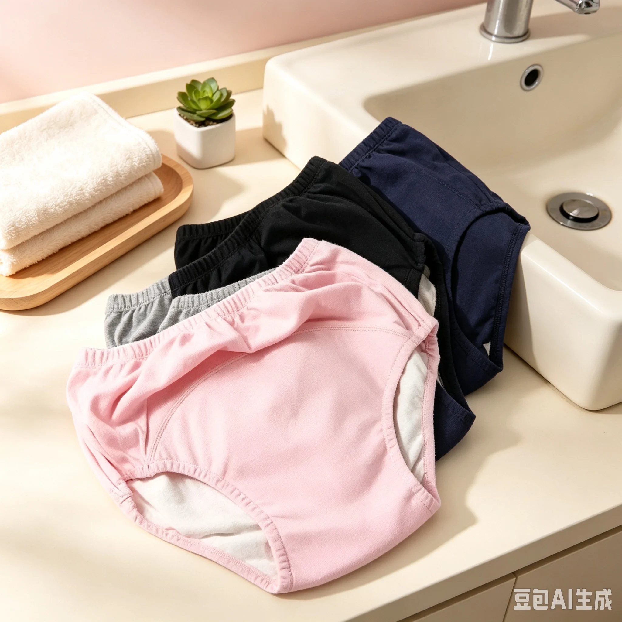 Ropa Interior de Pañales para Adultos, Transpirable, de Algodón, a Prueba de Fugas, para Personas Mayores con Incontinencia, Reutilizable, para Hombres y Mujeres, Pantalón Triangular para Cuidado de Discapacitados