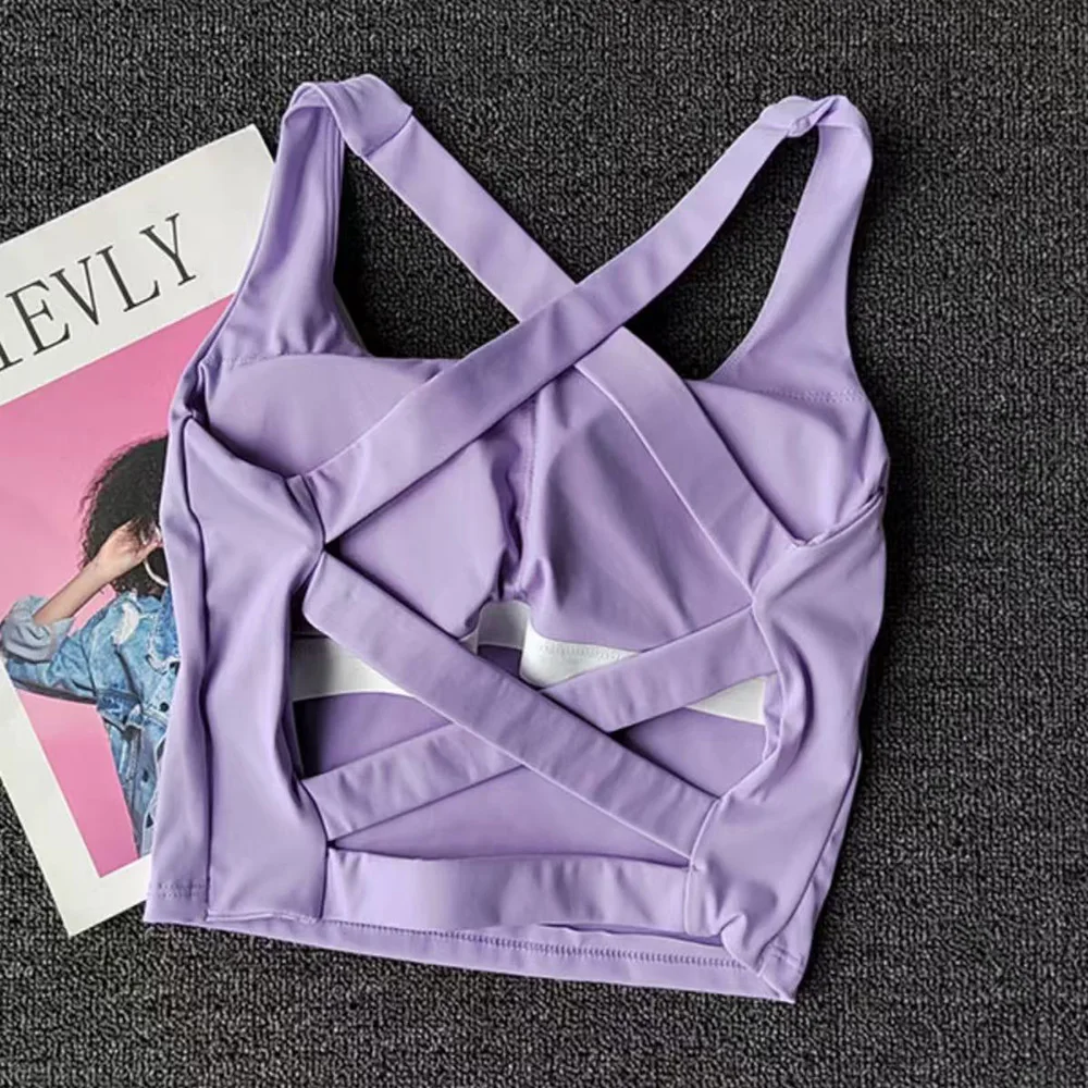 Sujetador deportivo sin costuras, Sujetador deportivo sin costuras, Top Sexy para Yoga y Fitness, ropa interior deportiva para correr, sujetador de realce, ropa deportiva, Bralette para mujer