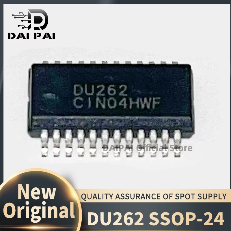 (10 unids/lote) 100% nuevo chipset original DU262 SSOP-24