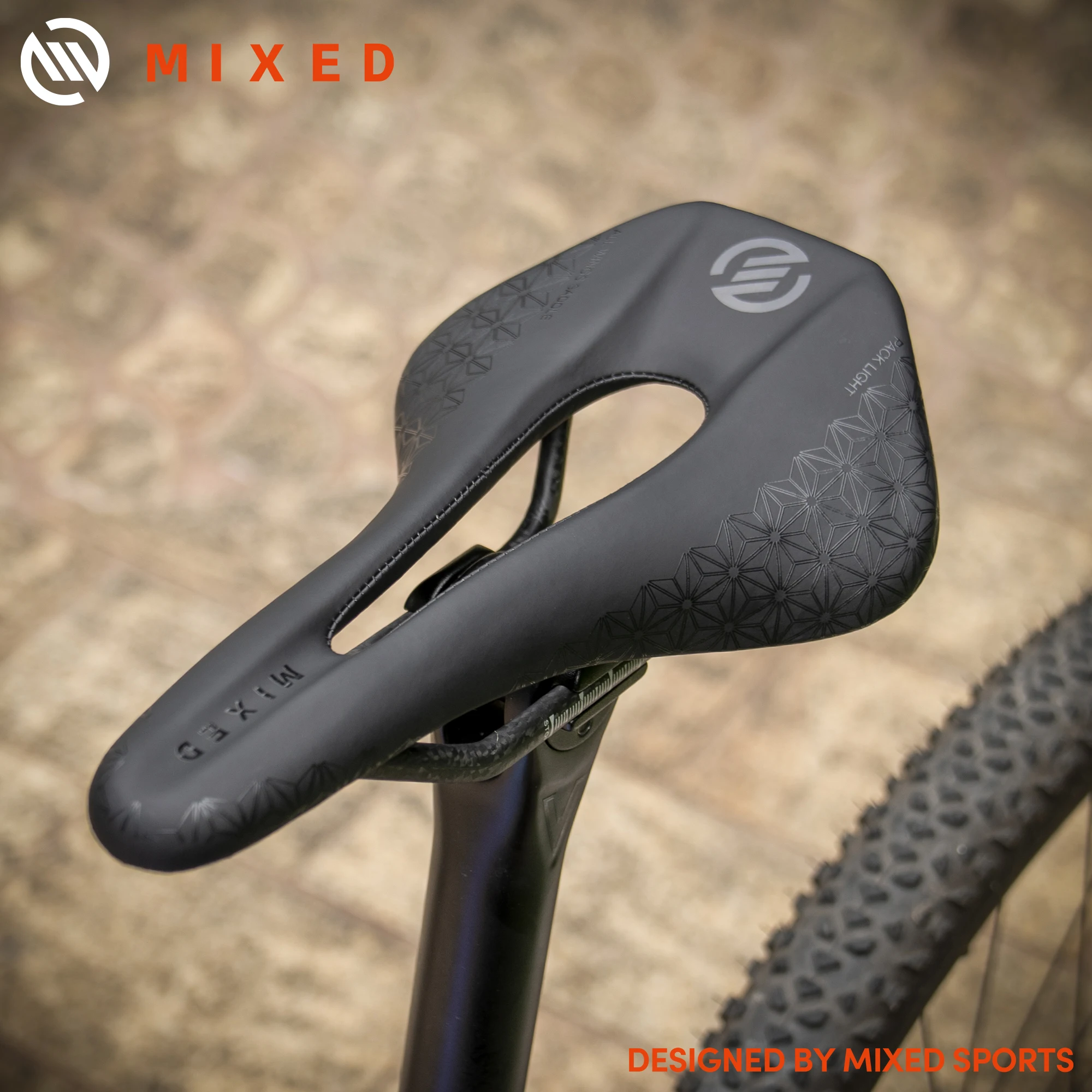 Sillín de bicicleta de fibra de carbono 5D, peso ligero, mezclado, 143mm, 135g, asientos de bicicleta de montaña y carretera