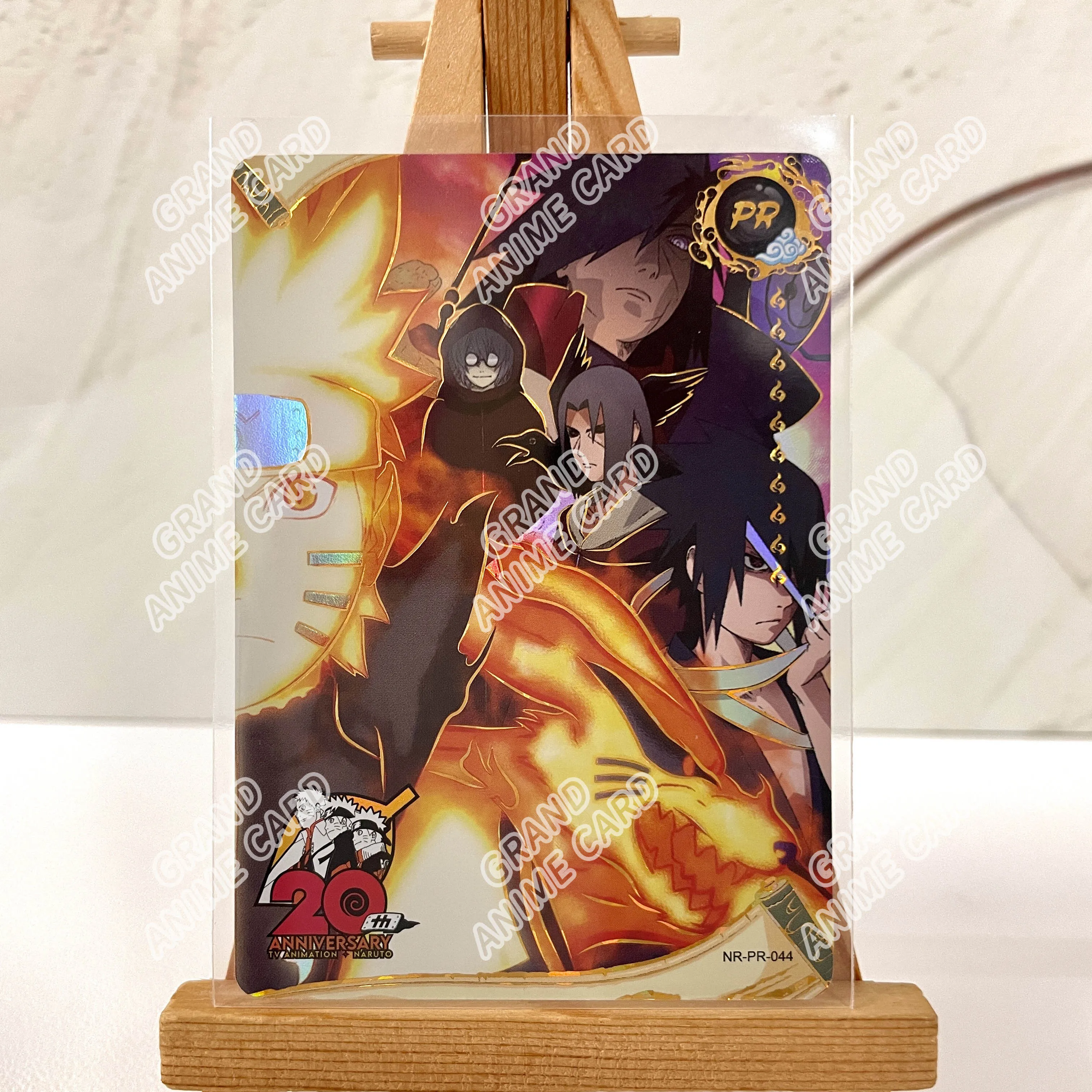Tarjeta Coleccionable Original de Anime Naruto, Serie Completa PR No. 39-72, Tarjeta Individual Rara, Juego de Colección Naruto Uzumaki, Juguete de Regalo para Niños