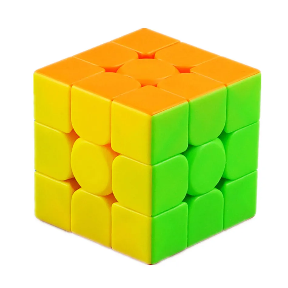 [ECube] Moyu Cubing Classroom Meilong 3/3C 3x3 magia sin pegatinas 3 capas de velocidad cubo mágico rompecabezas profesional juguetes para niños
