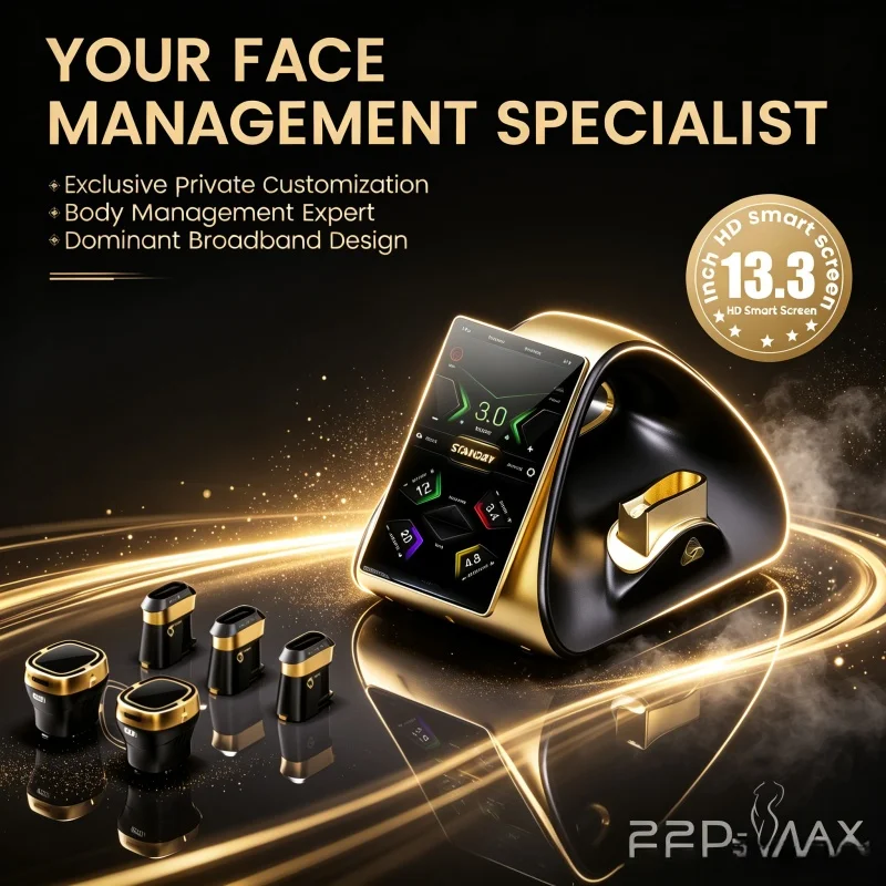Máquina de Belleza Multifuncional Profesional 22D MAX HIFU para Lifting Facial, Reafirmación de la Piel y Contorno Corporal