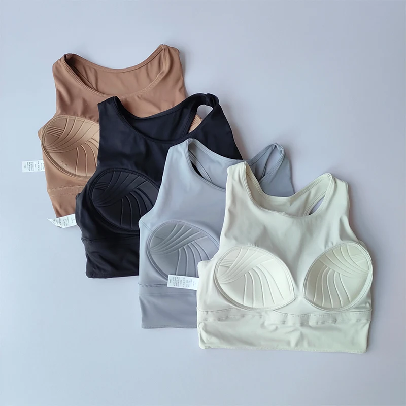 Sujetador deportivo para mujer, Top Push Up, sujetador de Yoga para Fitness, ropa interior, Tops deportivos para mujer, chaleco transpirable para correr, ropa de gimnasio, Bralette, sujetador de Yoga