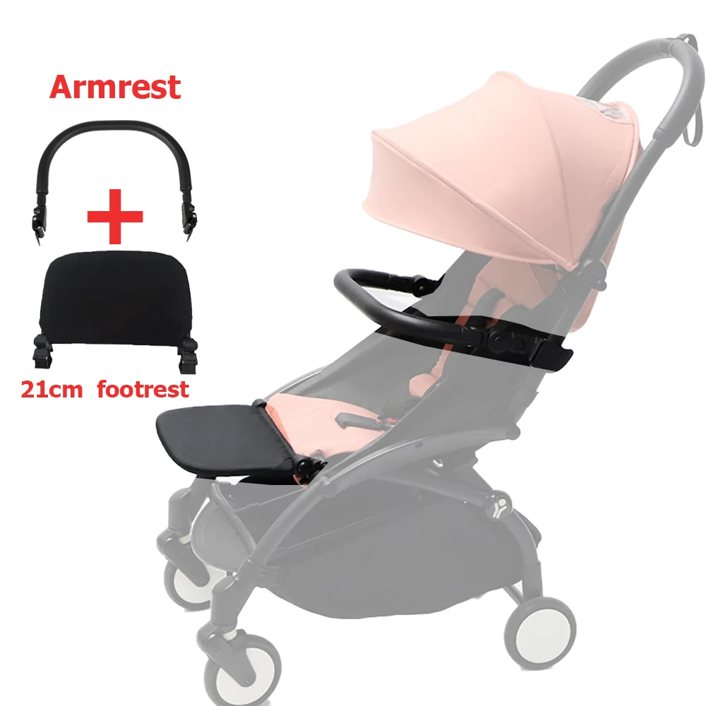 Reposabrazos para cochecito, reposapiés, juegos de tablero para reposapiés, extensor, accesorios para cochecito de bebé, accesorios para cochecito Babyzen Yoyo Yoya