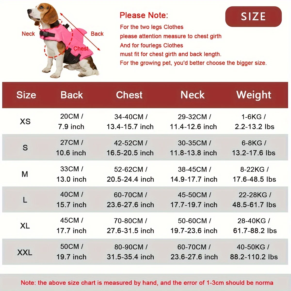 Chaleco salvavidas para perros tiburones, flotabilidad mejorada, ropa de natación para perros pequeños, chaleco de seguridad con asa para perros medianos y grandes, surf