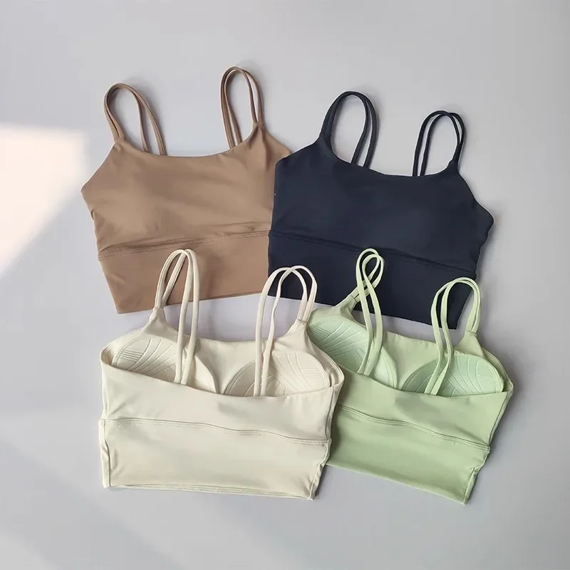 Sujetador Deportivo a Prueba de Impactos para Mujer, Top de Yoga de Secado Rápido sin Costuras, Ropa Interior Deportiva, Ropa Deportiva para Gimnasio, Correr y Hacer Ejercicio