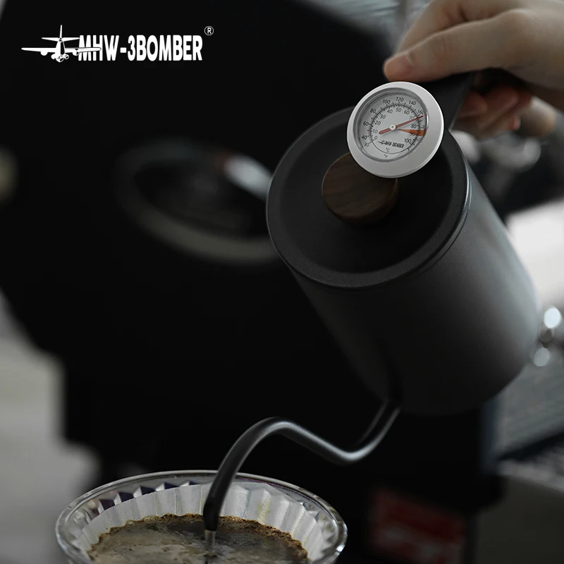 MHW-3BOMMERO 0 a 100 ℃   Termómetro de esfera para cafetera, jarra para espumar leche, herramientas profesionales de medición de temperatura para cocina y cafetería