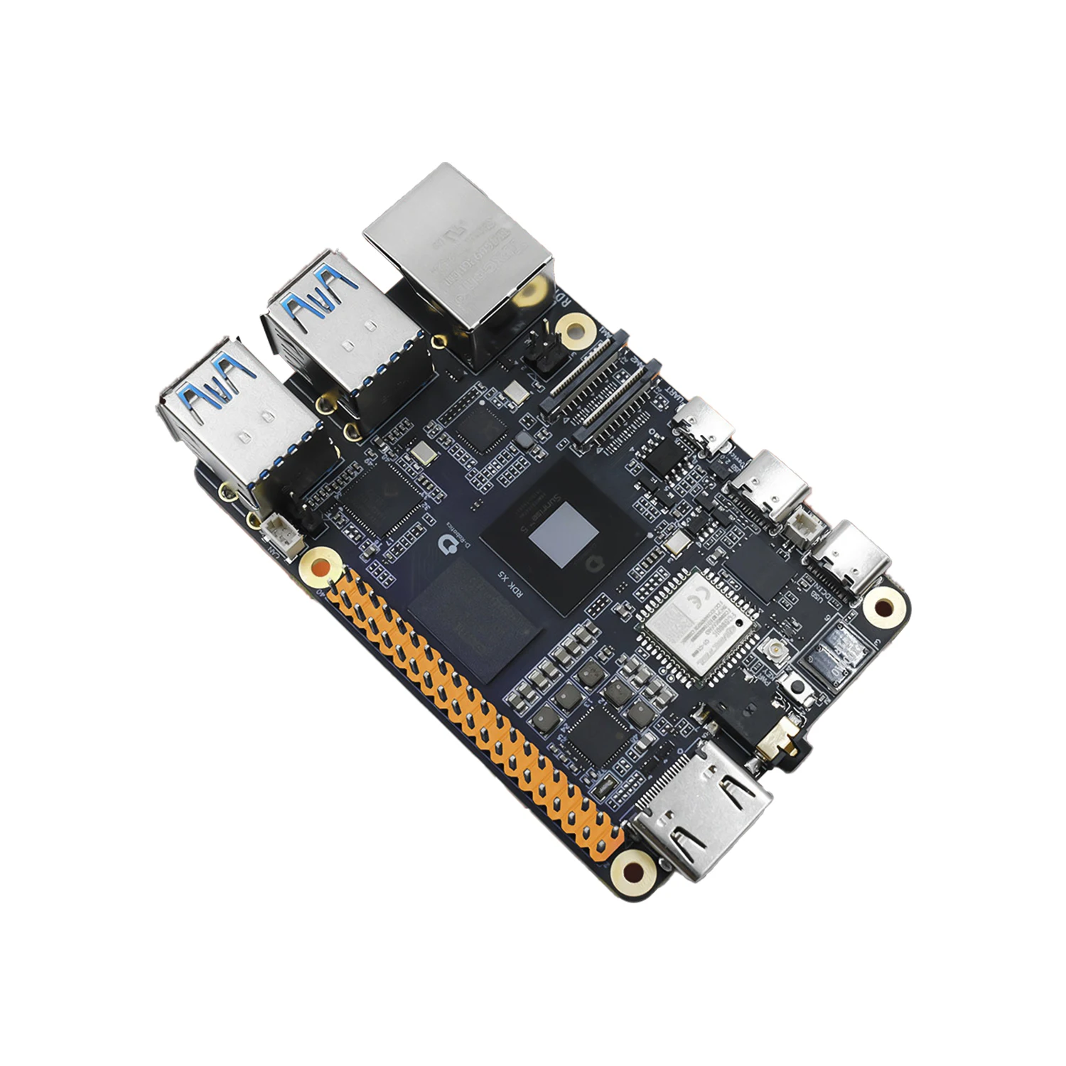 Kit de Desarrollo de Robots D-Robotics RDK X5, 8GB de RAM, Chip Sunrise 5 con IA para Modelos Grandes, 10TOPS, Octa-core Cortex A55 para Proyectos de Computación de Borde