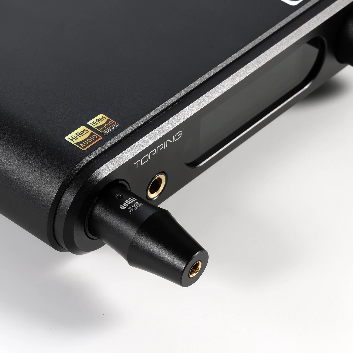 Adaptador balanceado DD ddHiFi XLR44B(2022) XLR de 4 pines a 4,4 mm, adapta a dispositivos de escritorio tradicionales XLR a dispositivos de audio de 4,4 mm