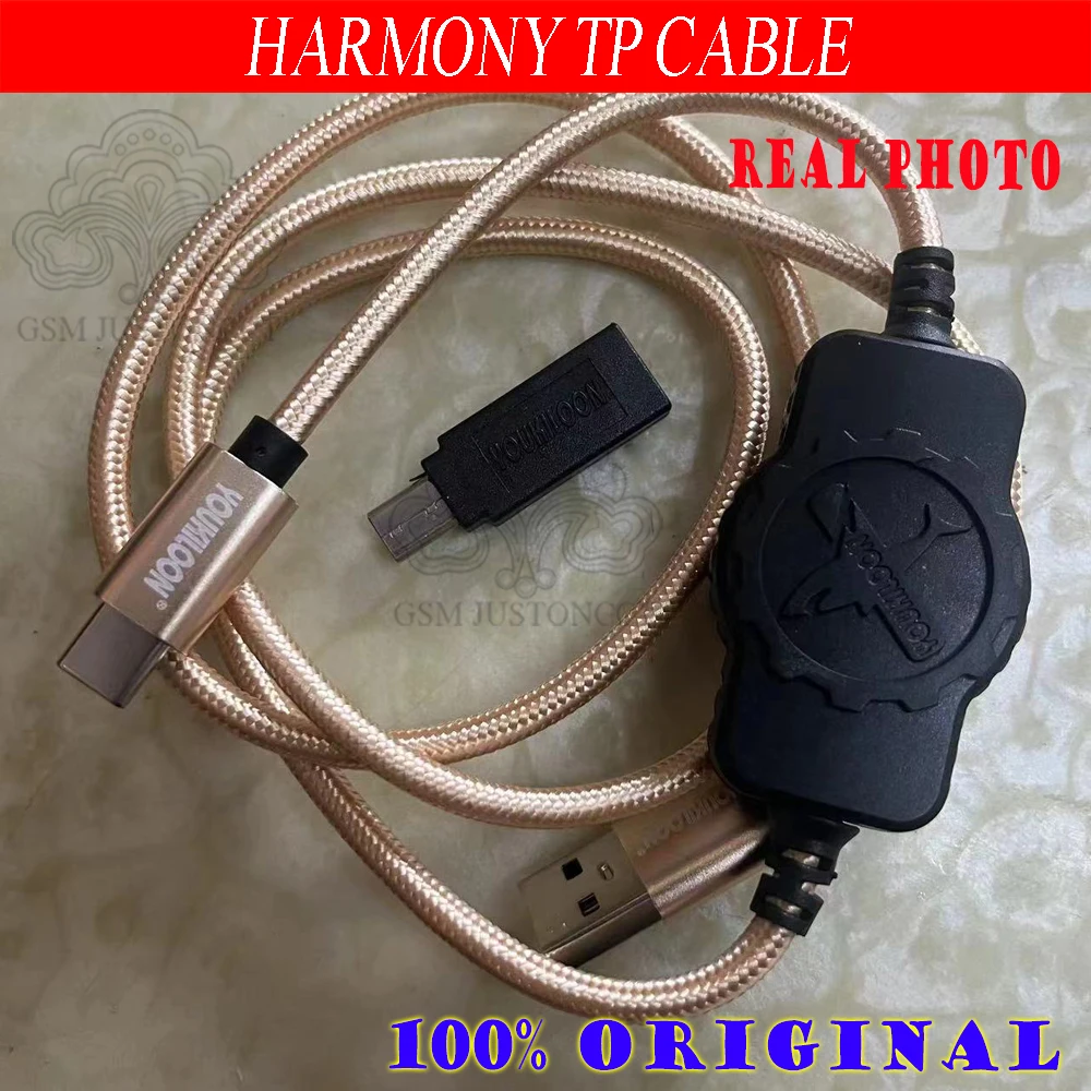 Cable Harmony TP/cables de punto de prueba Harmony + adaptador HW USB COM 1,0 para Huawei HarmonyOS para dongle herramienta chimera pro