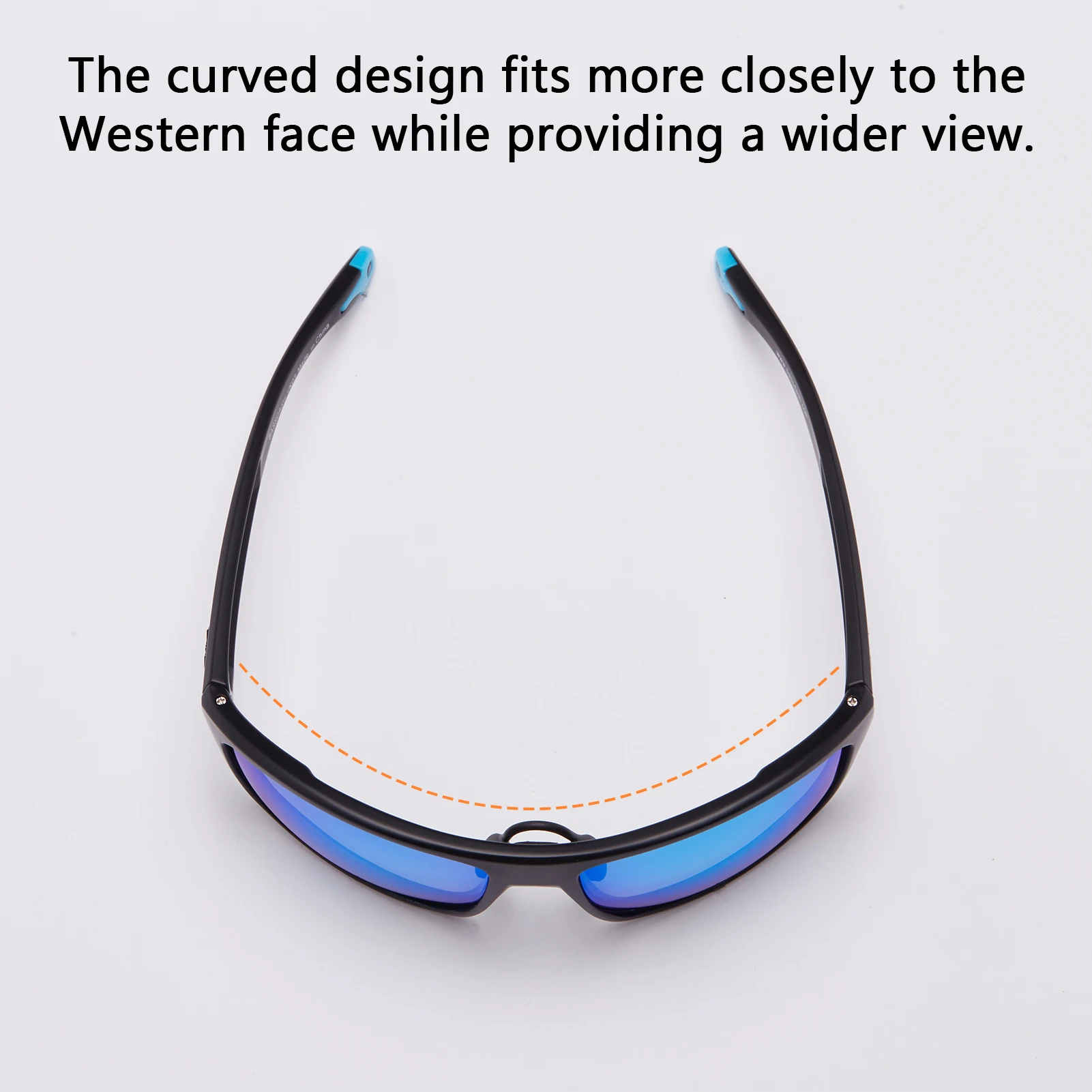 Bassdash-gafas de sol deportivas polarizadas para hombre y mujer, lentes de sol deportivas polarizadas para pesca, conducción, senderismo, UV400 con montura irrompible TPX ligera