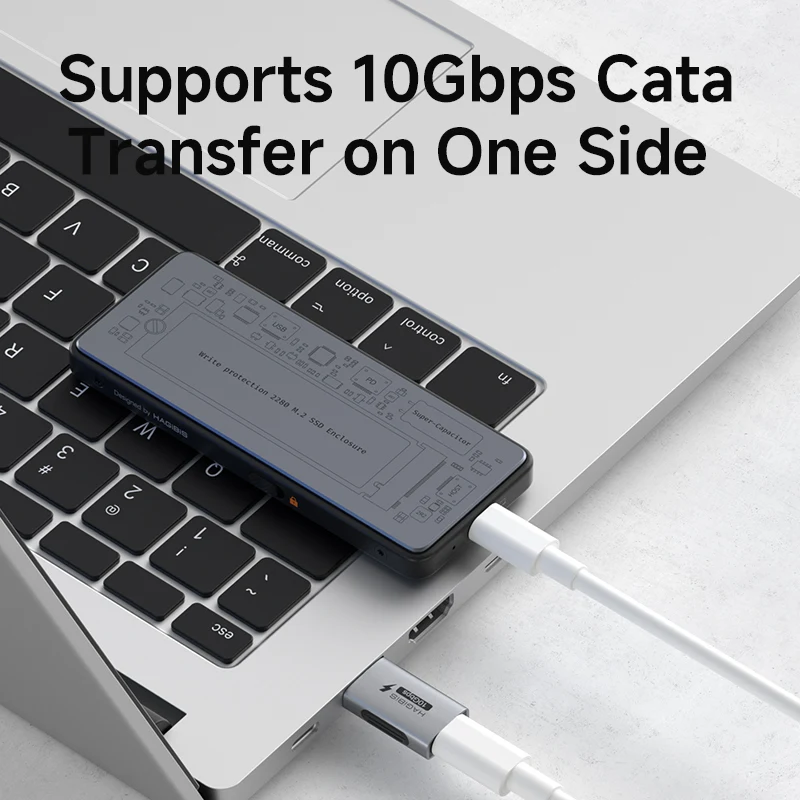 Hagibis USB A macho a USB C hembra adaptador 10Gbps transferencia de datos de alta velocidad 60W enchufe convertidor de carga rápida para tableta Macbook