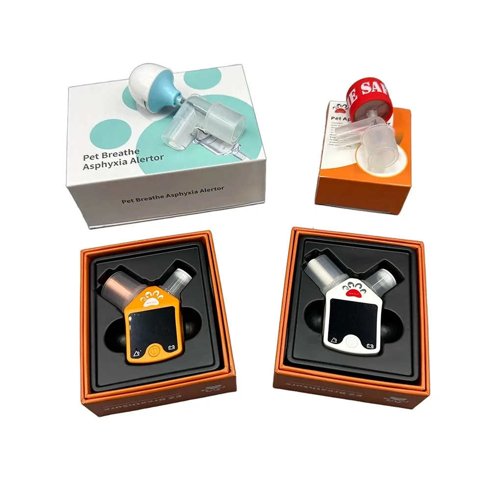 Alarma de Asfixia para Mascotas, Sensor de Apnea, Monitor para Animales, Gatos y Perros, Alarma de Apnea, Monitor de Respiración para Anestesia, Equipo para Clínica Veterinaria