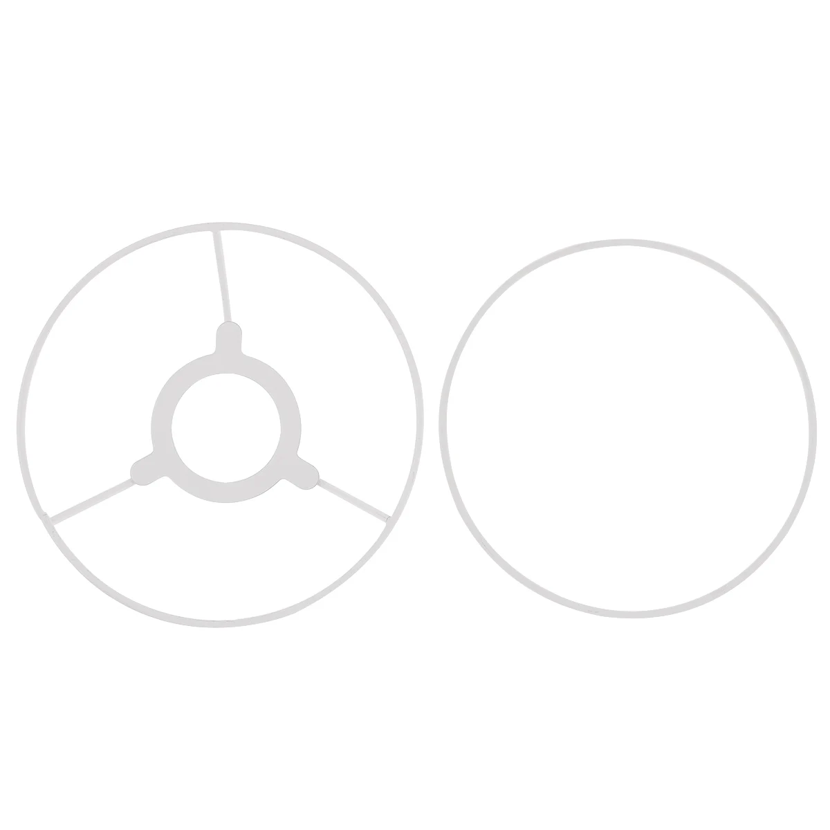 Pantalla cilíndrica estándar E27 de 15 - 40cm, marcos de pantalla de lámpara Vintage para producción de techo de lámpara de mesa DIY