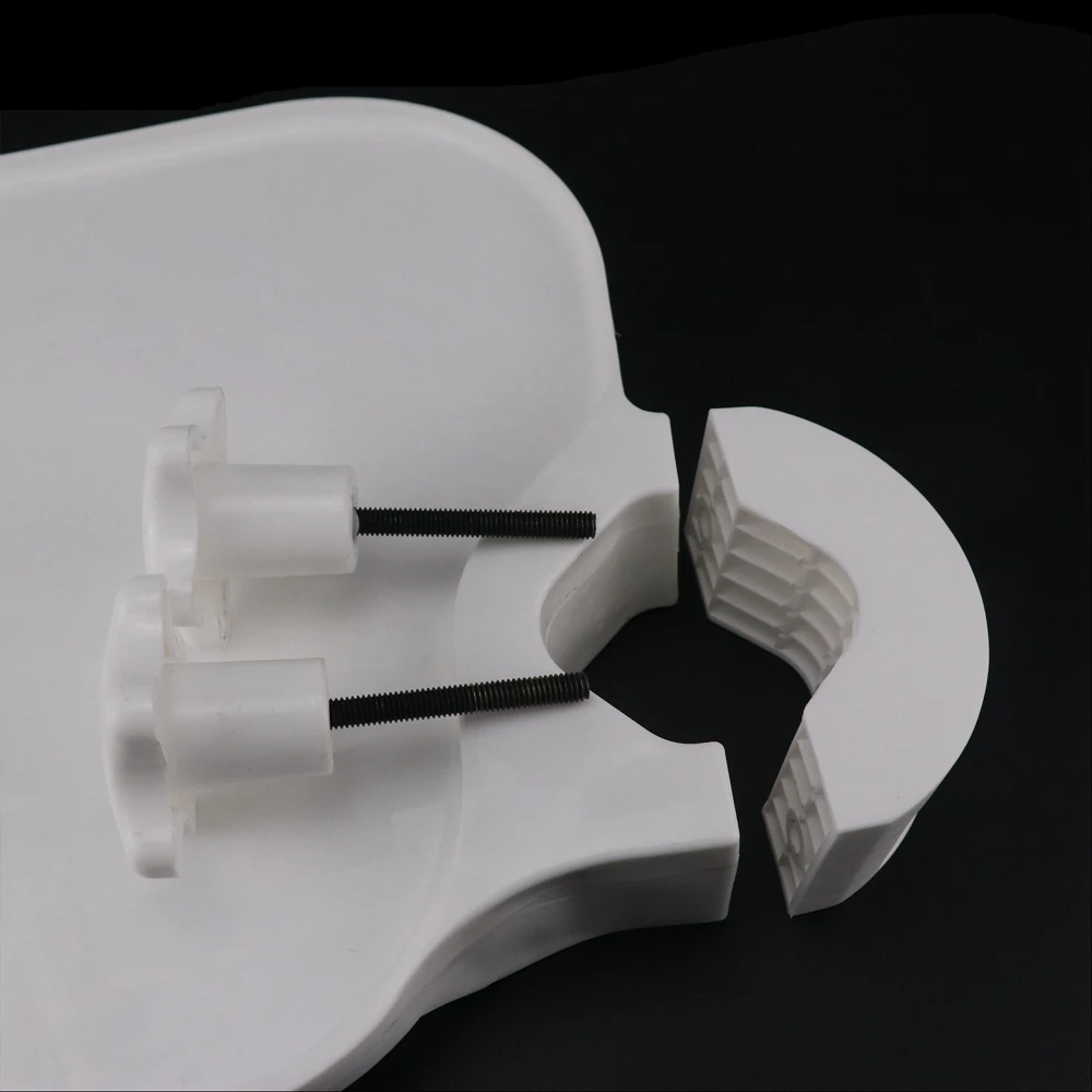 JUMTOP-bandeja escaladora de plástico Dental Universal, accesorios de unidad de silla de odontología, placa giratoria, bandeja de estante montada en poste