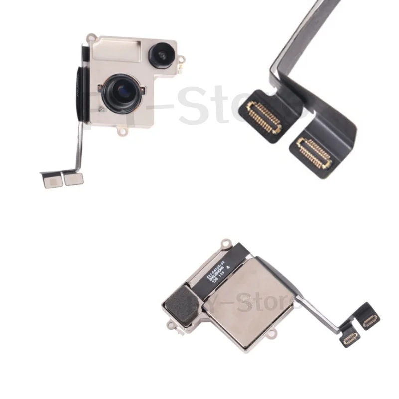 Cámara Trasera Completamente Probada para iPhone 12 13 14 15 16 Pro Max Mini Plus - Repuesto de Cable Flexible de Lente Principal