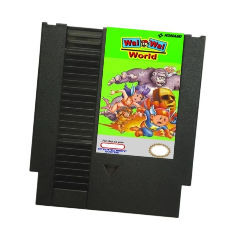 Cartucho de juego Wai World en inglés para consola NES, tarjeta de videojuegos de 72 pines