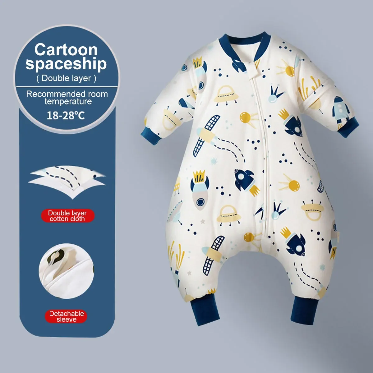 Saco de dormir para bebé, saco de dormir cálido de invierno para niñas, con pies, manta de crecimiento para niños de 1 a 4 años, ropa de dormir, saco de dormir para niños