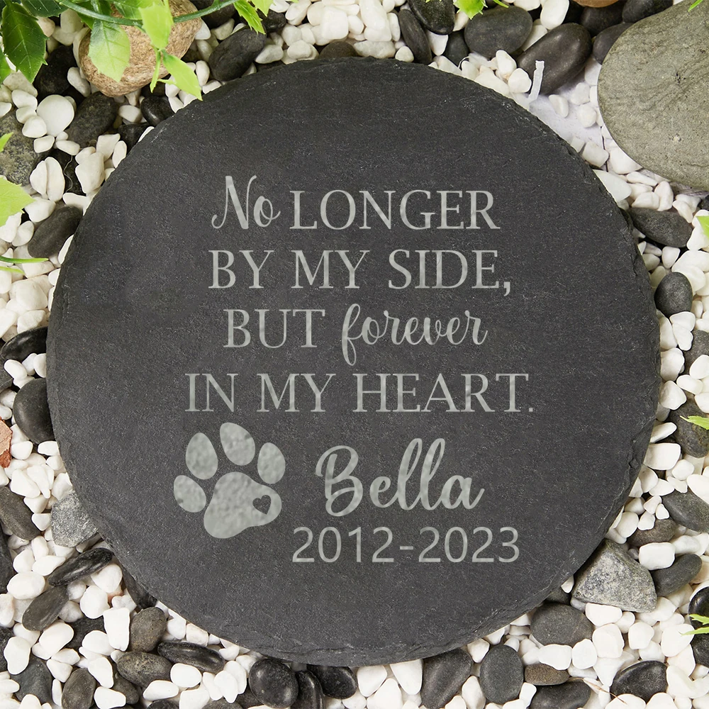 Piedra de jardín conmemorativa para perros, regalo conmemorativo para mascotas, regalos para perdidos, perros, camino de jardín, marcador de tumba para mascotas