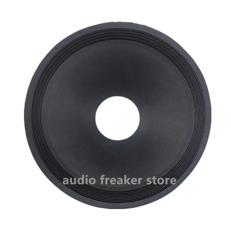 1 unidad de cono de papel para woofer de altavoz de 15 pulgadas, kit de reparación con triple/cuádruple borde de tela, bobina de voz de 100 mm para sistema DIY de cine en casa y estudio