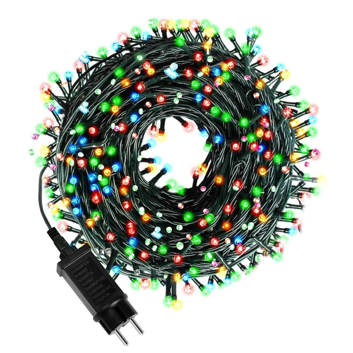 10M 20M 30M 50M 100M 24V cadena de iluminación exterior guirnaldas de luces Led para jardín para guirnalda hogar vacaciones fiesta de año nuevo decoración navideña