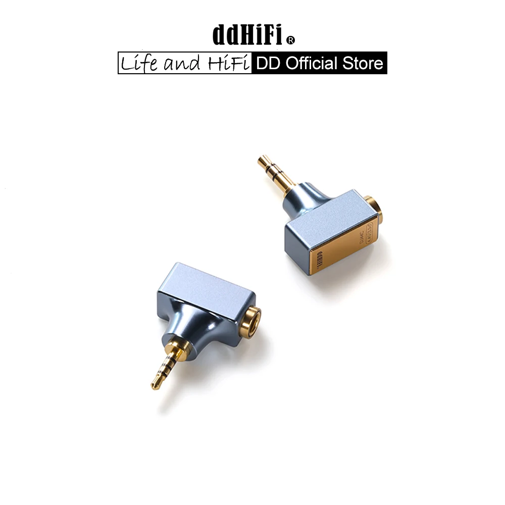 DD ddHiFi Todo nuevo DJ44B / DJ44C Mark II, adaptador de auriculares hembra de 4,4 mm a macho de 2,5 mm/3,5 mm para su DAP / DAC / amplificador