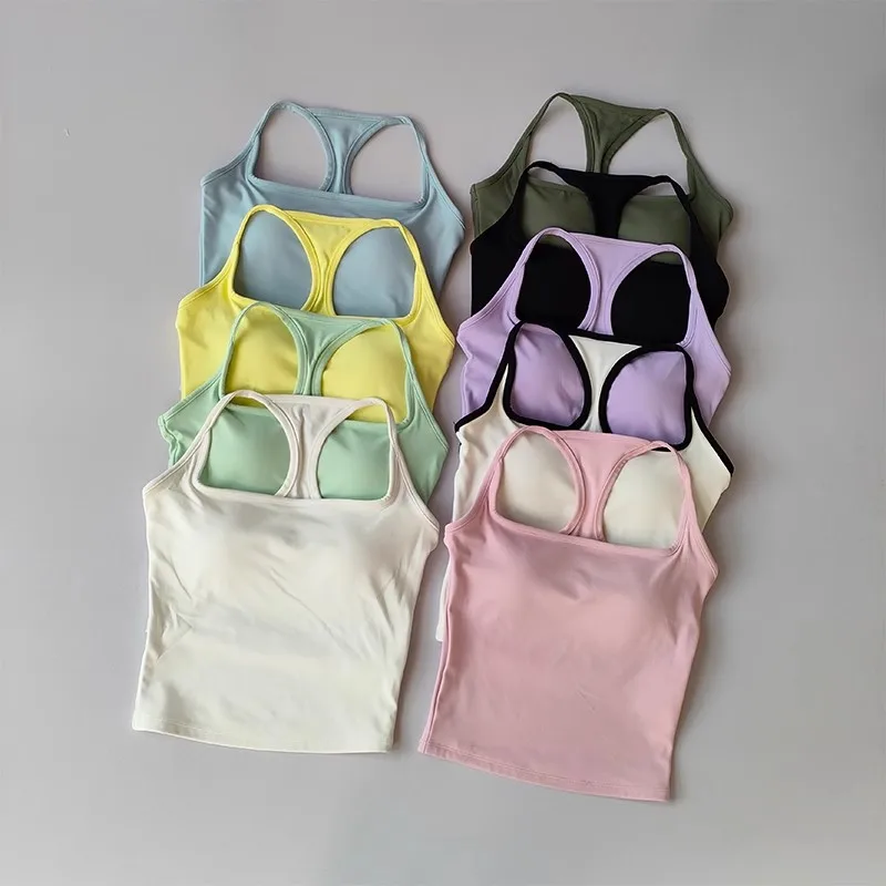 Camiseta sin mangas de Pilates para mujer, Sujetador deportivo de realce, sujetadores de Fitness transpirables huecos, chaleco de Yoga para gimnasio, camisetas sexis para correr, ropa deportiva