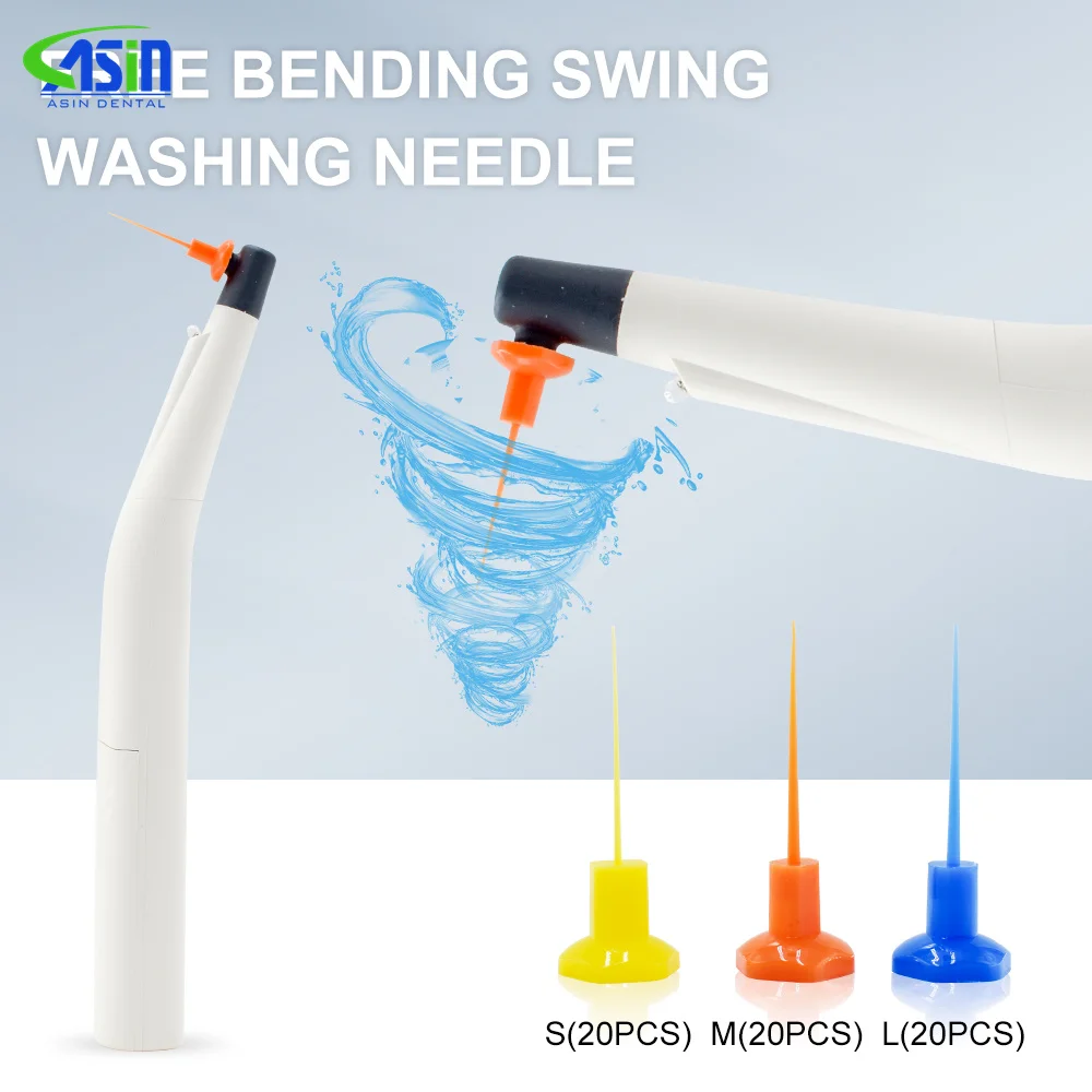 Puntas de irrigador sónico Dental, activador Endo con luz LED para instrumento Dental, irrigador sónico de conducto radicular, herramienta endodoncia