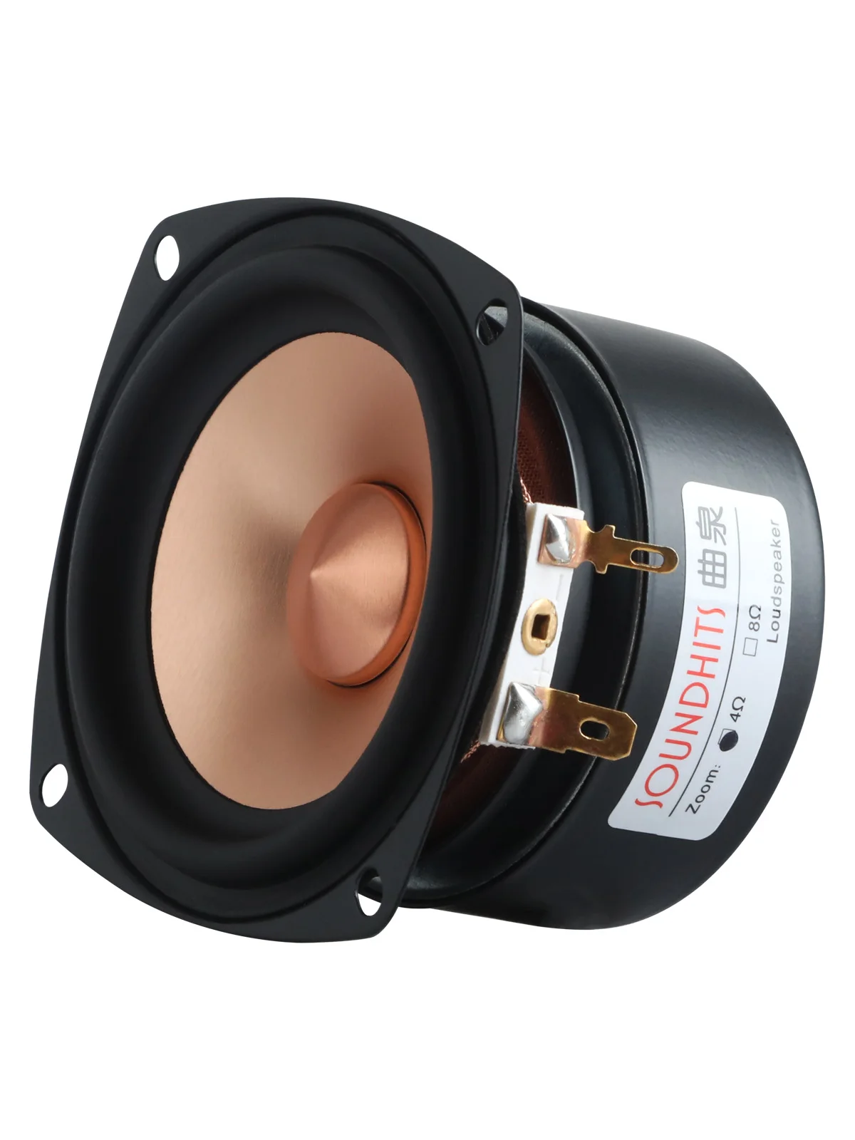 Unidad de controlador de altavoz de 3 pulgadas, 15-60W, HIFI, frecuencia completa, amplificador de sonido de Audio para el hogar, unidades de altavoz Diy