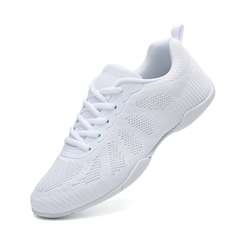 Marwoo-zapatillas de baile blancas para niñas, zapatillas deportivas ligeras para entrenamiento de porristas, tenis para caminar, zapatos deportivos de moda para mujer 2316