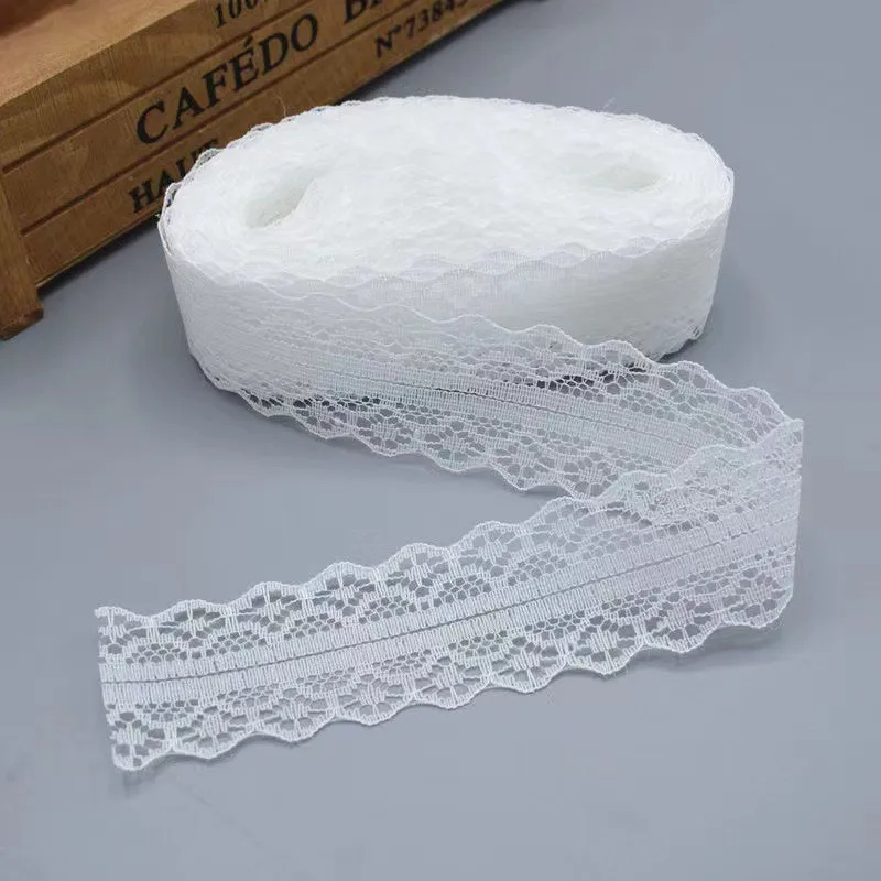 Cinta de encaje bordada vintage de 3 cm, estilo africano, para envolver regalos, coser faldas, vestidos y manualidades DIY, 1/5/10 yardas