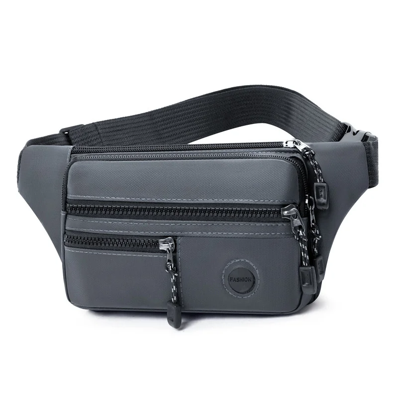 Riñonera Impermeable Unisex de Moda, Bolsa de Cintura para Hombre, Bolsa de Canguro para Mujer, Bolsa para Teléfono, Monedero de Trabajo - Accesorios de Viaje para Hombres y Mujeres