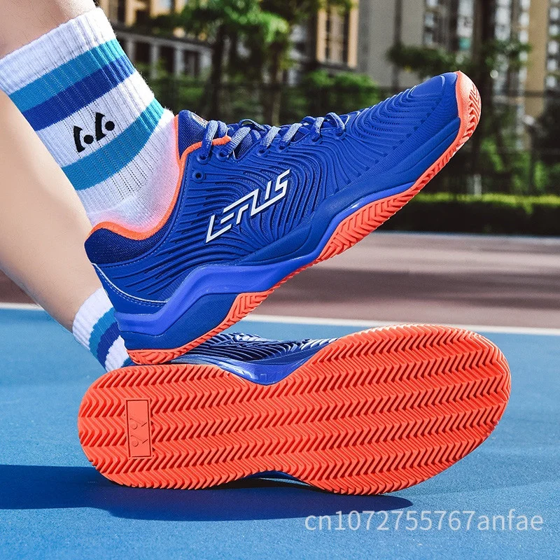 Zapatos de bádminton para hombres y mujeres, zapatillas de tenis de mesa antideslizantes, calzado de entrenamiento deportivo atlético profesional para exteriores, zapato de tenis
